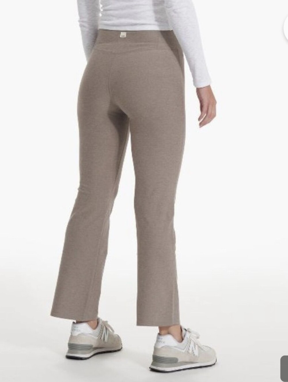 VUORI  Elevation Slim Bootcut Walnut Heather Leggings - Picture 6 of 9